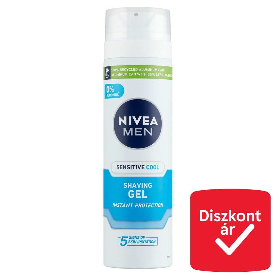 image 1 of NIVEA MEN Sensitive Cool Shaving Gel 200 ml