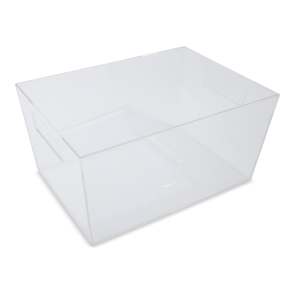 image 1 of Core Supply Clear Storage Bin Large