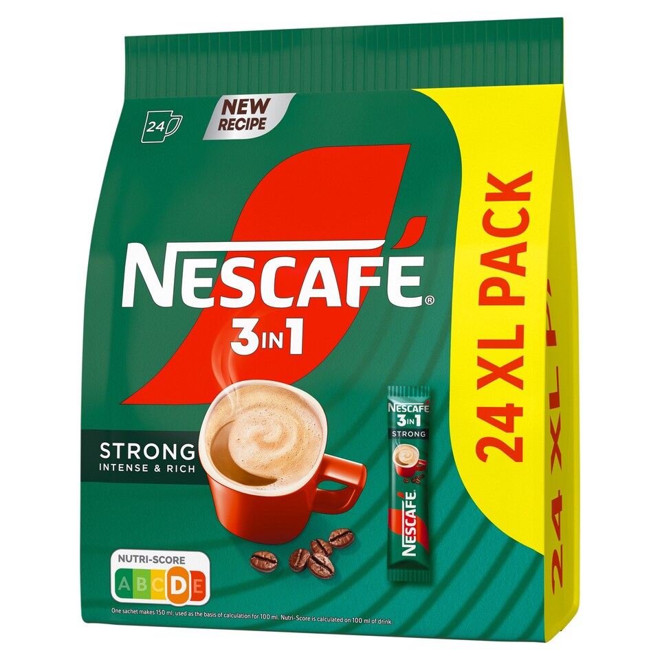 image 1 of NESCAFÉ 3in1 Strong Intense & Rich Instant Coffee Speciality 24 x 14 g (336 g)