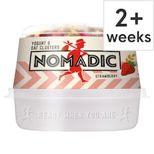 Nomadic Low Fat Yogurt & Oat Clusters - Strawberry 169g