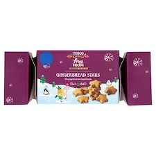 Tesco Free From Gingerbread Stars 100g