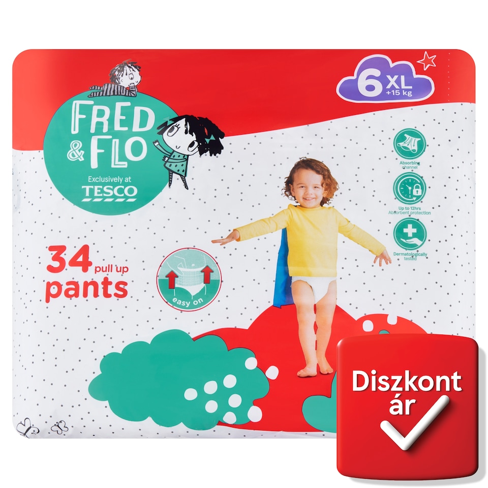 image 1 of Fred & Flo Pants XL 6 +15 kg 34 pcs