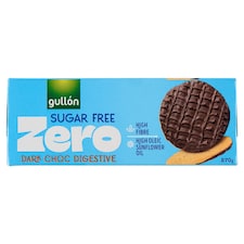 Gullón Sugar Free Dark Chocolate Covered Wholemeal Biscuit 270g