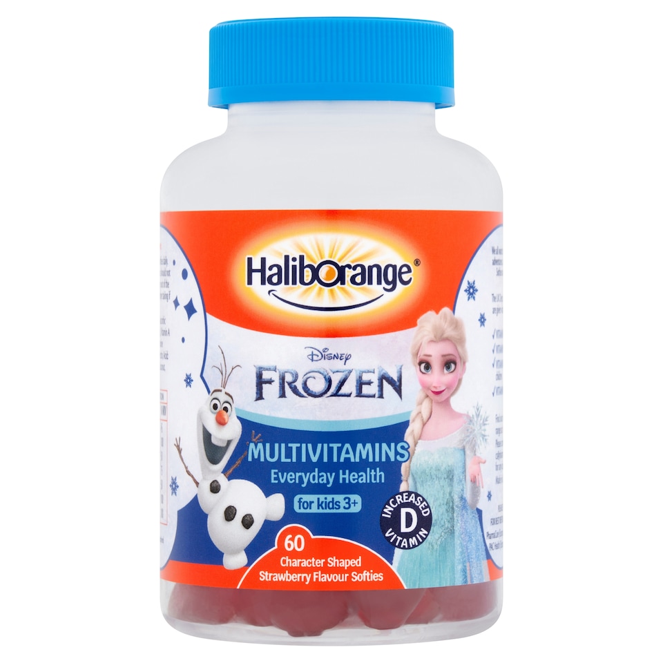 Haliborange Disney Frozen Multivitamins 3 Years + x60