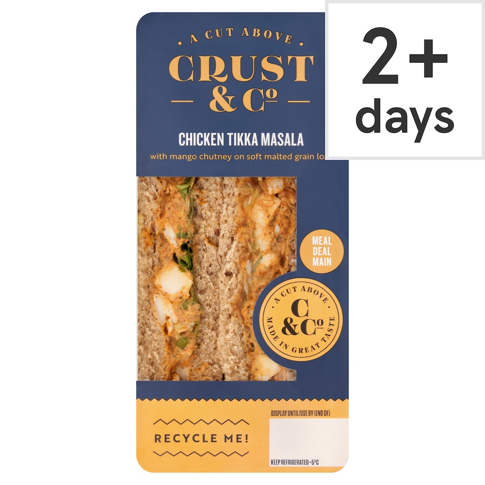 Crust & Co Chicken Tikka Masala Sandwich 175g