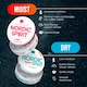 image 3 of Nordic Spirit Frosty Mint Tobacco Free Nicotine Pouches MAX 20 Pack 17mg 14g