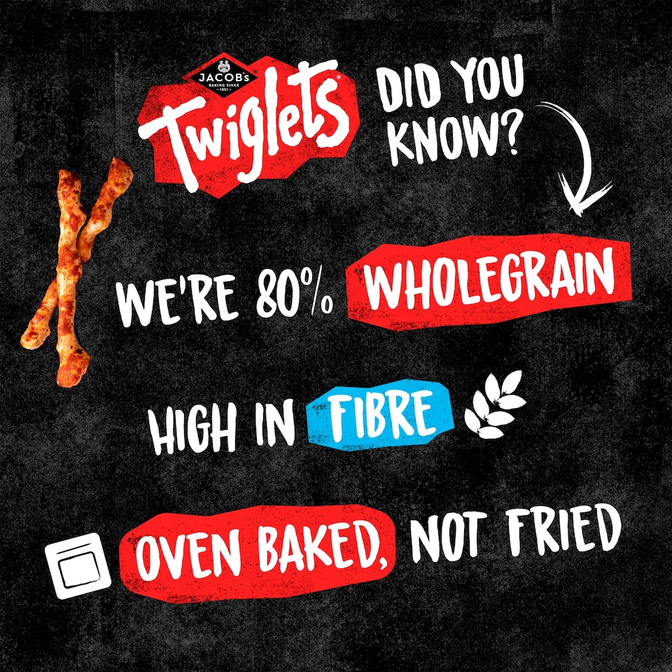 image 1 of Jacob's Twiglets 6 x 23g