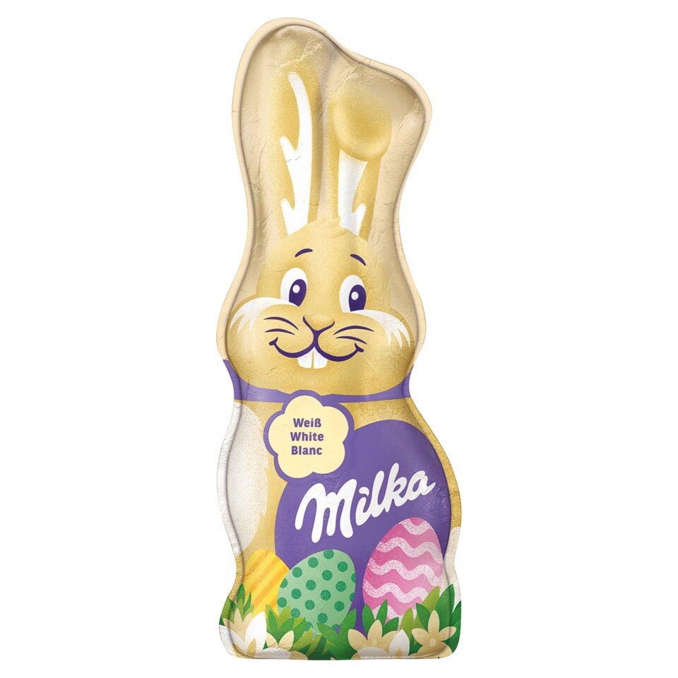 Milka White Chocolate Bunny 90 G