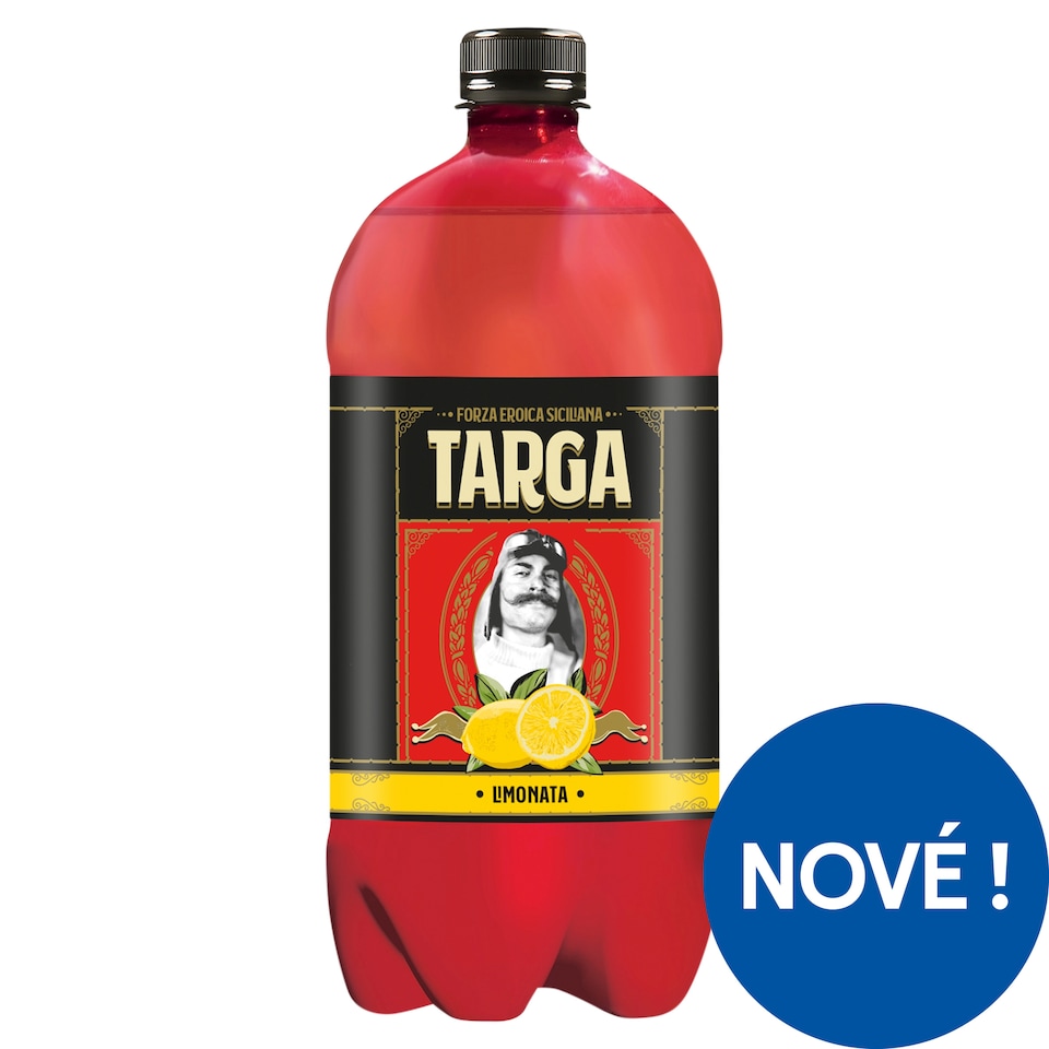 Targa Limonata sycená citronová limonáda 1,33l