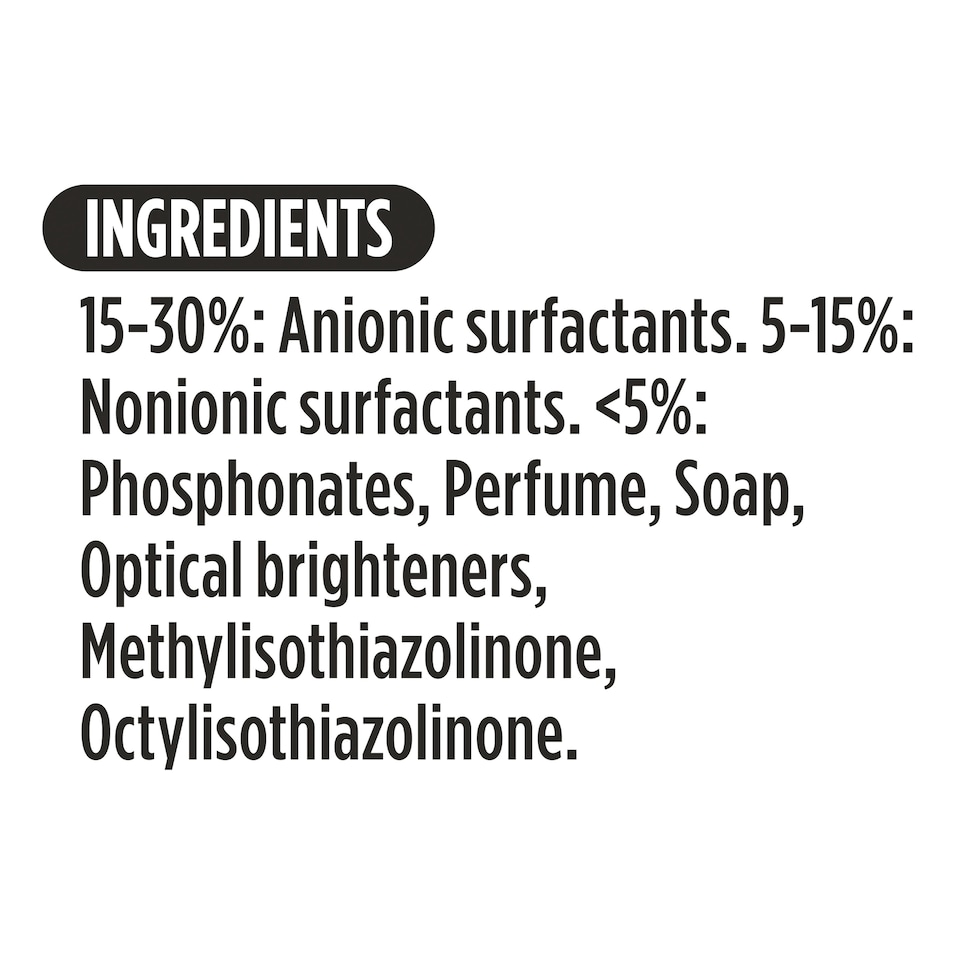 image 1 of Persil Non Bio Laundry Washing Liquid Detergent 105 Washes 2835ml