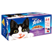 Felix Pouches Mixed Selection In Jelly 44X100g
