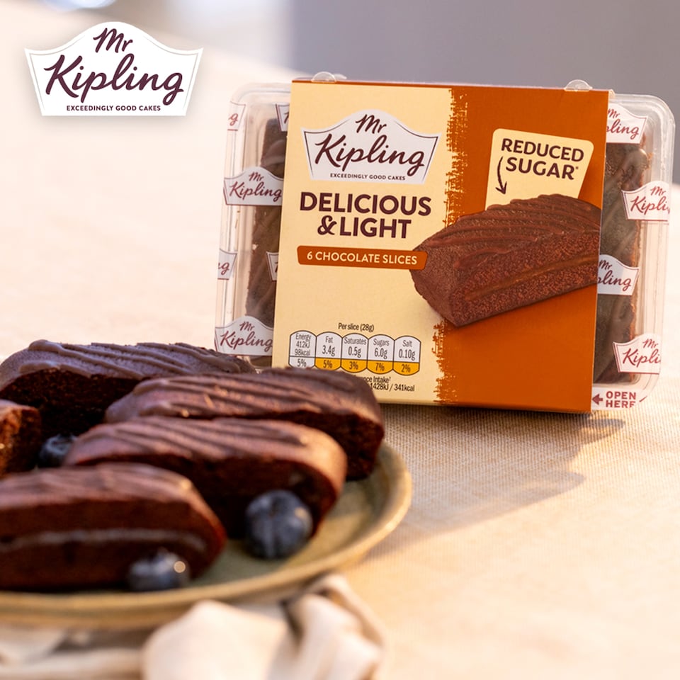 image 1 of Mr Kipling Deliciously Good Chocolate Slices 6 Pack