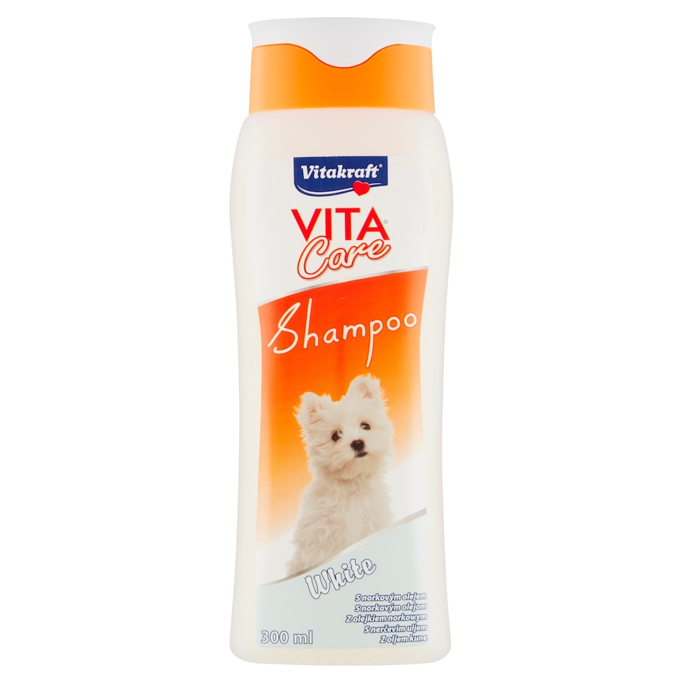 image 1 of Vitakraft Vita Care White Shampoo with Mink Oil 300ml