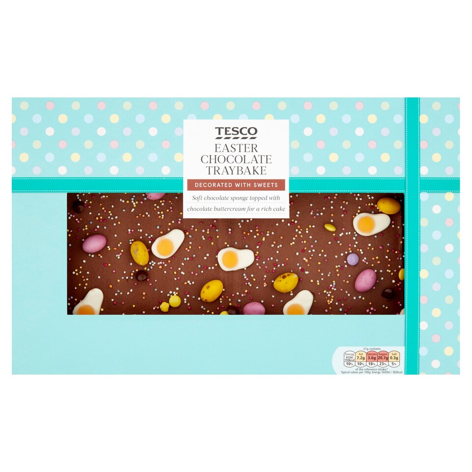 Tesco Easter Chocolate Tray Bake