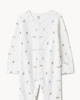 image 3 of F&F Baby 4-Piece Cotton Rich Forest Set in White