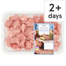 Tesco Northern Irish Diced Pork 500g