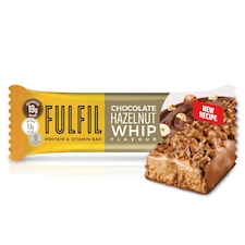 Fulfil Chocolate Hazelnut Whip Flavour Protein & Vitamin Bar 55g