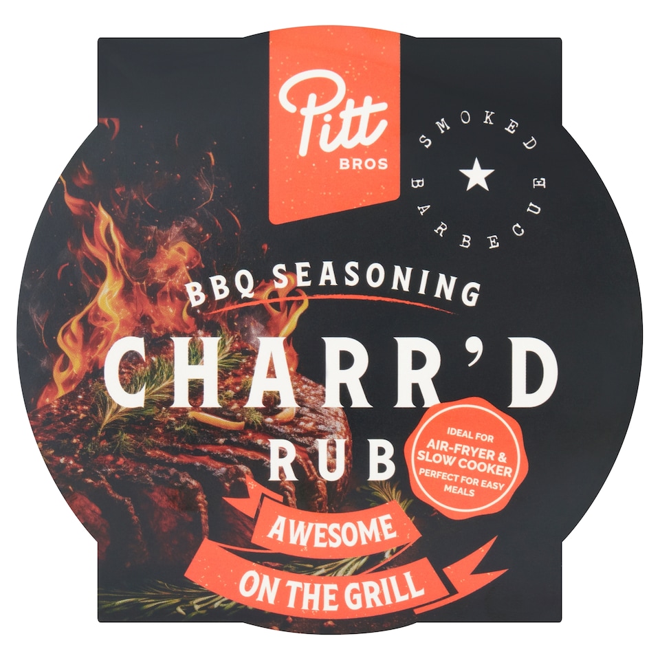 Pitt BROS BBQ Seasoning Charr'd Rub 80gr