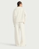 image 2 of F&F Active AFTERCLASS Wide Leg Co-ord Joggers in Cream