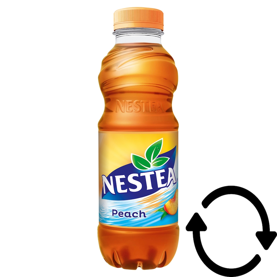 Nestea Peach-Flavored Tea Soft Drink with Sugar and Sweetener 0,5 l