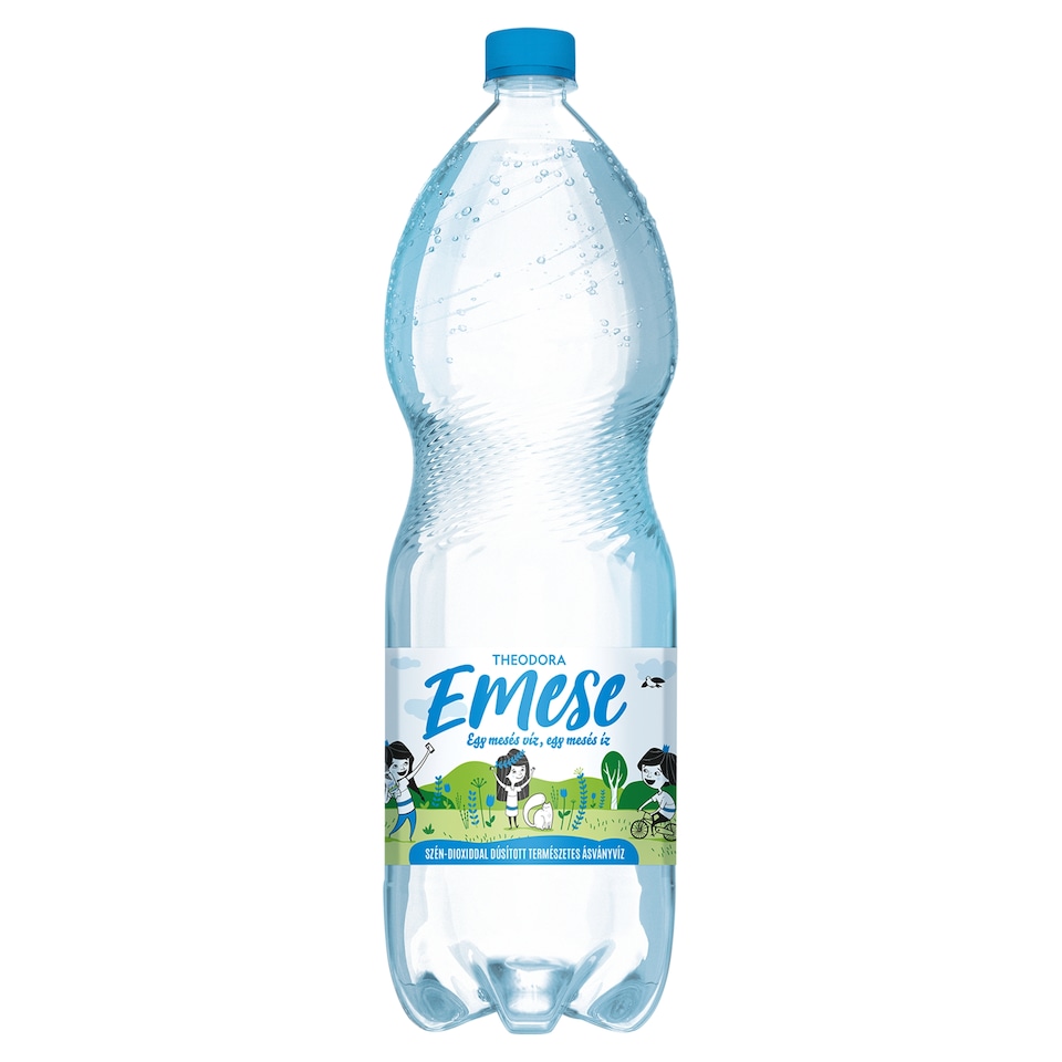 Theodora Emese Carbonated Natural Mineral Water 2000 ml