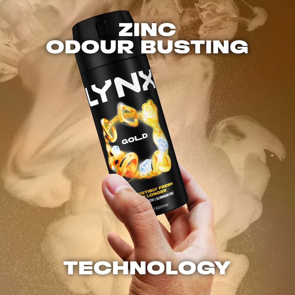 image 1 of Lynx Gold 48h Deodorant Bodyspray 150ml