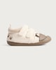 image 1 of F&F Baby Bear Face Pram Shoes in White