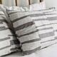 image 4 of Cosmoliving Grey Geo Duvet Set Double