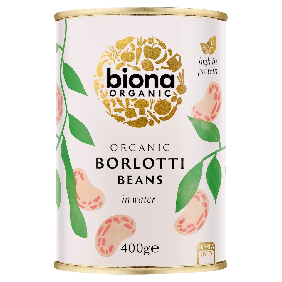Biona Organic Borlotti Beans 400g