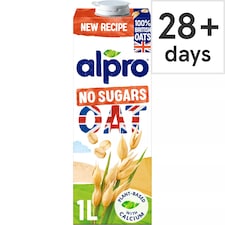 Alpro Oat No Sugar Long Life Dairy Free Drink 1L