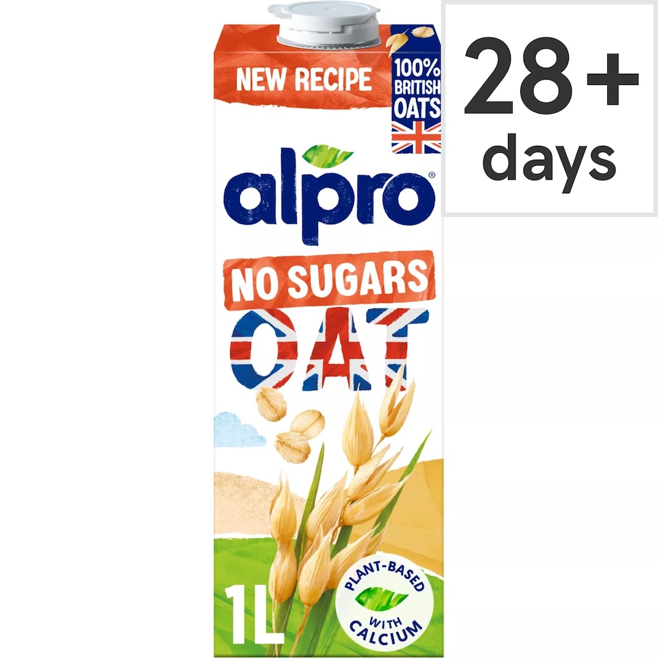 image 1 of Alpro Oat No Sugar Long Life Dairy Free Drink 1L