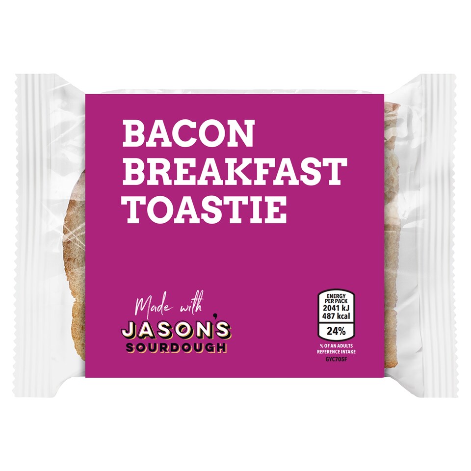 Jason's Sourdough Bacon Breakfast Toastie