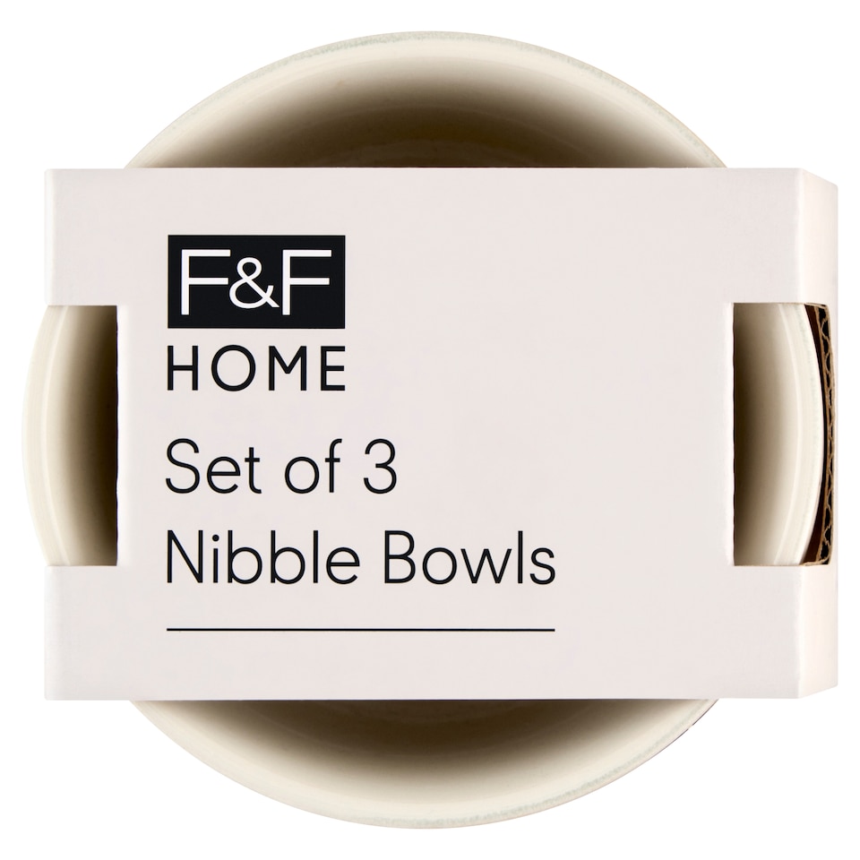 image 1 of F&F Home Logan Set Nibble Bowls 3 pcs