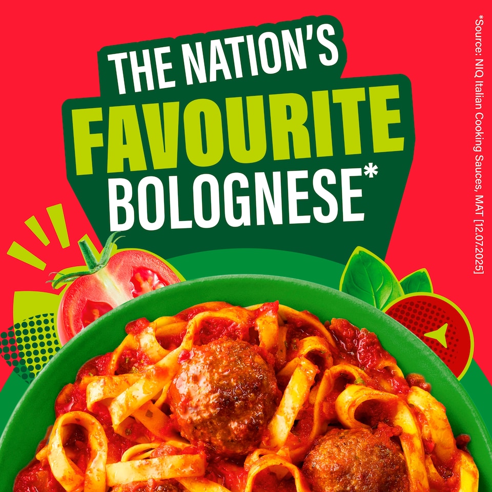 image 1 of Dolmio Meatballs Tomato & Basil Red Pasta Sauce 450g