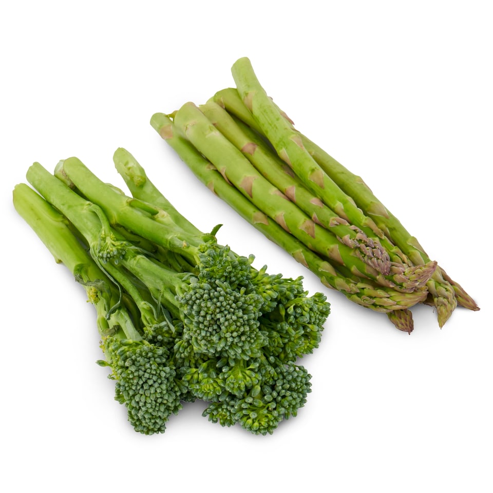 image 1 of Tesco Asparagus & Tenderstem Broccoli 190G