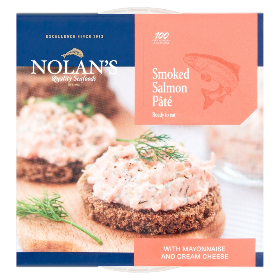 Nolan's Smoked Salmon Pate 125G
