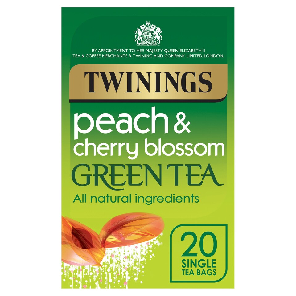 Twinings Green Peach & Cherry Blossom 20'S 40G
