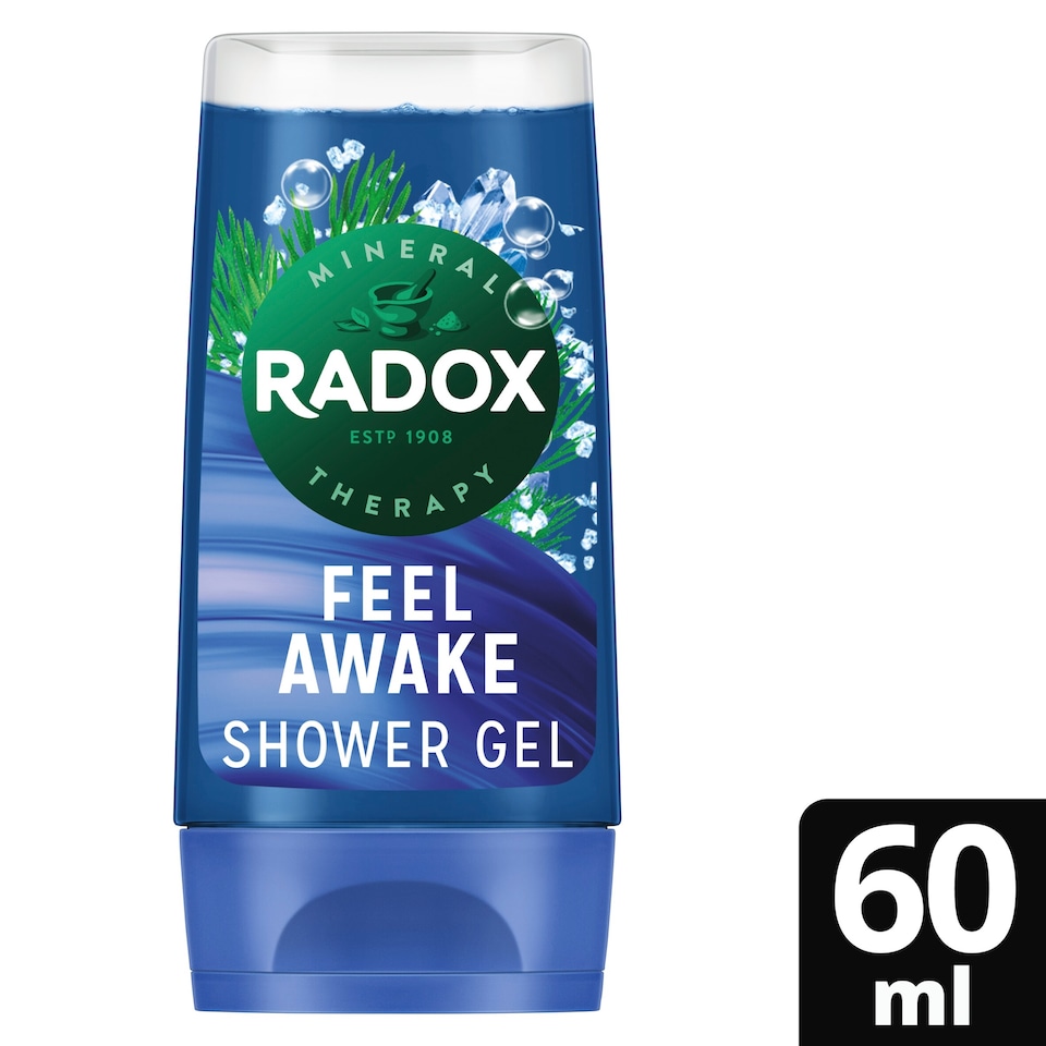image 1 of Radox Therapy Feel Awake 2 In 1 Gel 60Ml