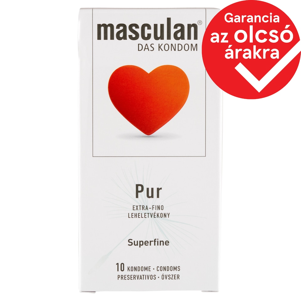 Masculan Pur Superfine Condoms 10 pcs