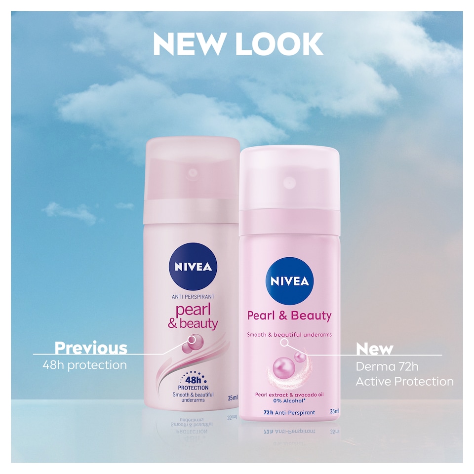 image 1 of NIVEA Pearl & Beauty Anti-Perspirant Deodorant Spray 35ml