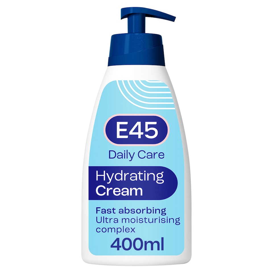 image 1 of E45 Daily Moisturiser Body Cream for Dry & Sensitive Skin 400ml