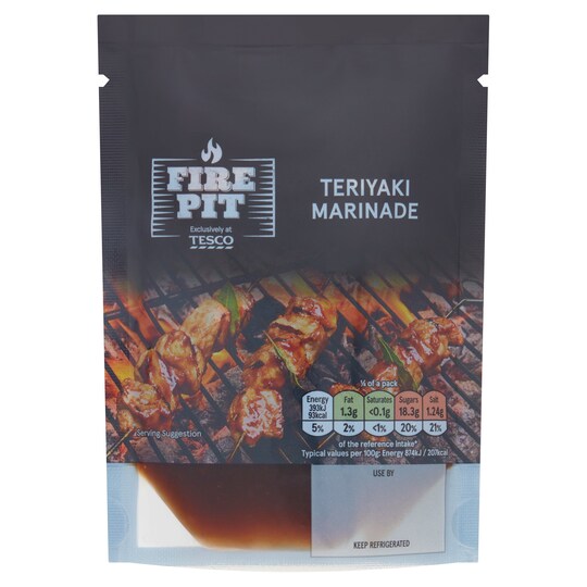Tesco Fire Pit The Sweet One Marinade 180G Tesco Groceries