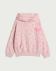 image 4 of F&F Girls Cotton Rich Bow Print Hoodie in Pink