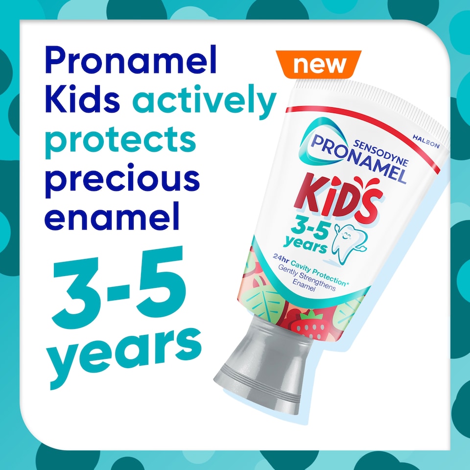 image 1 of SENSODYNE PRONAMEL Kids STRAWBERRY Toothpaste 50ML