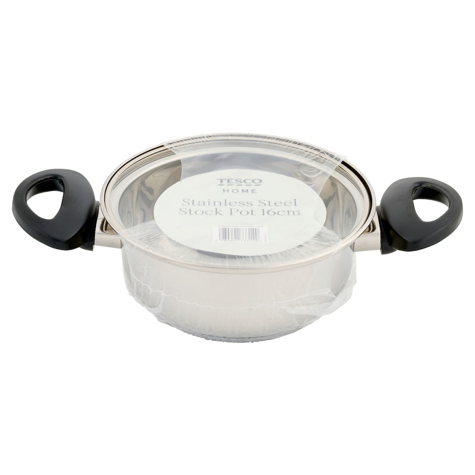 Tesco Home Nerezový hrnec 16 cm