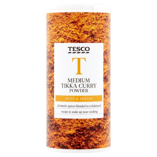 Tesco Medium Tikka Curry Powder 80G Tesco Groceries