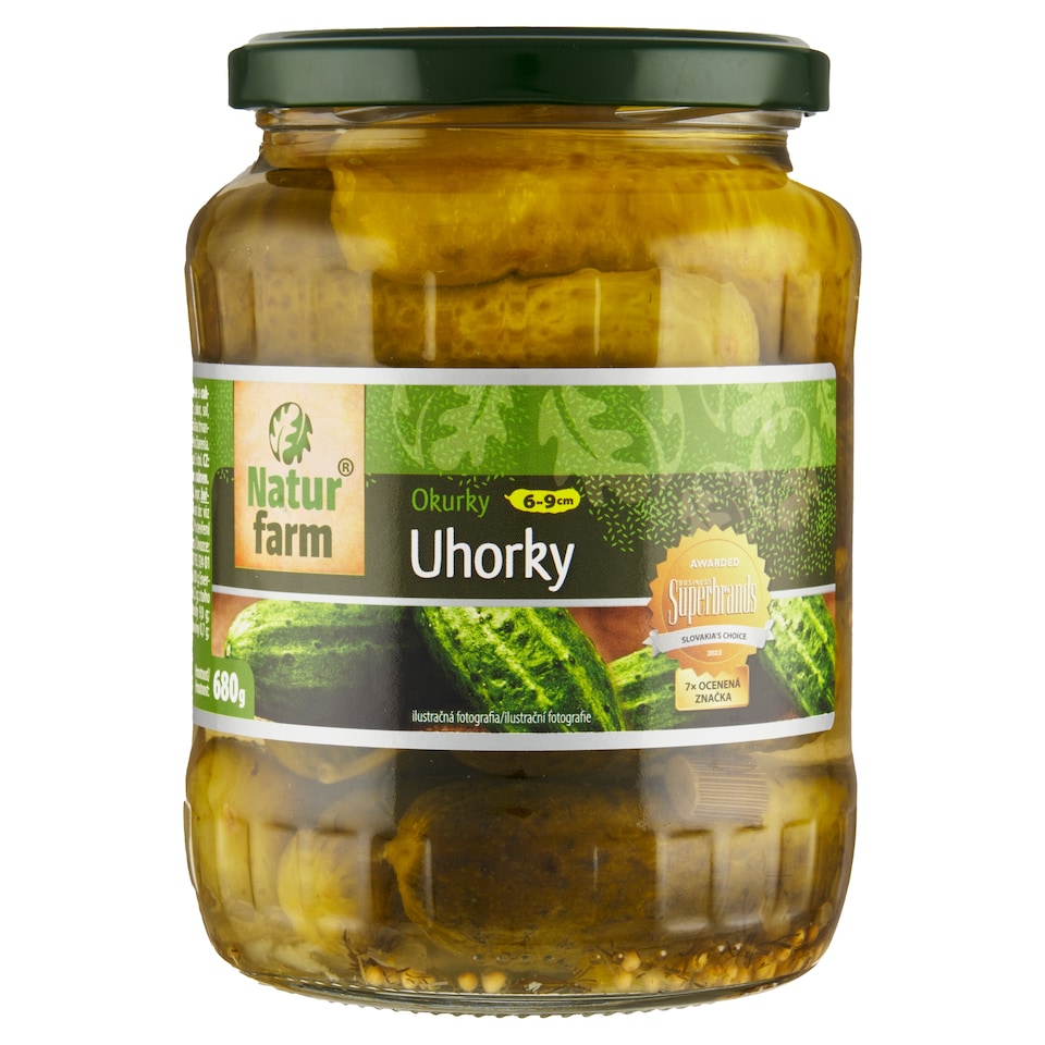 image 1 of Natur Farm Pickles 6-9 cm 680 g