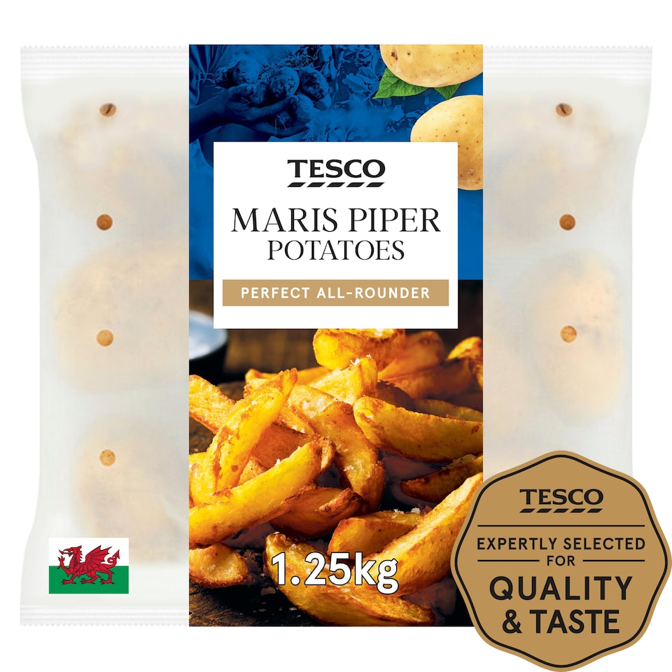 Tesco Welsh Maris Piper Potatoes 1.25Kg