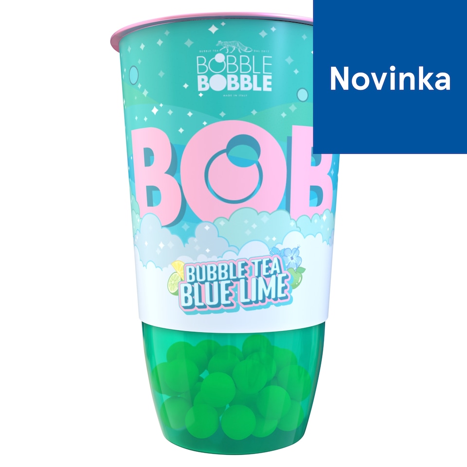 Bobble Bobble Bob Bubble Tea Blue Lime 360 ml
