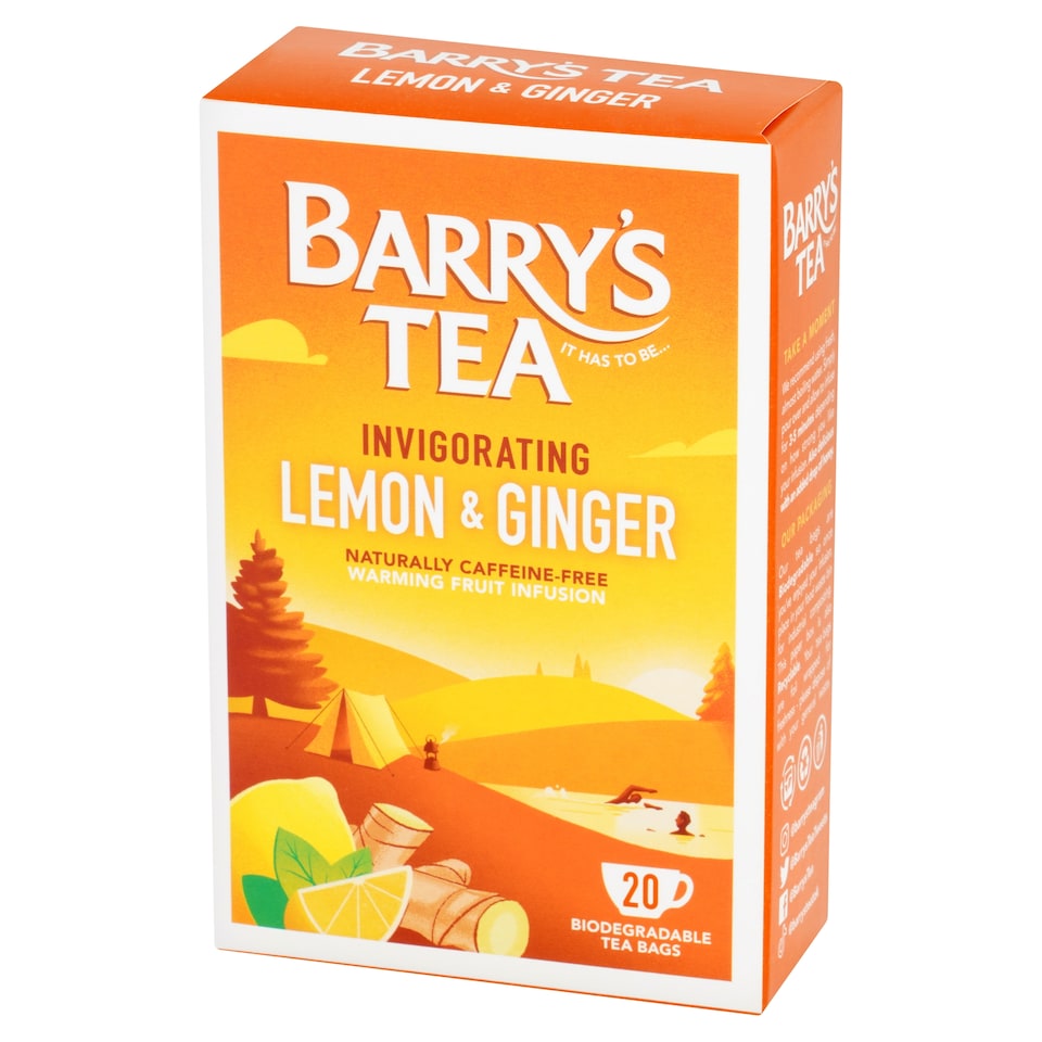 Barry's Lemon & Ginger 20S 50G
